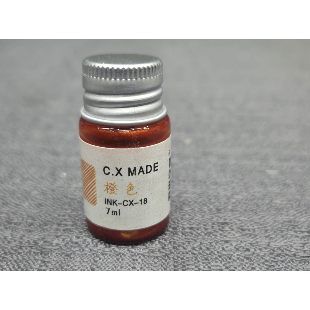C.X Made Orange Fountain‎ Pen Ink 7ml INK-CX-18 Calligraphy Writing Ink